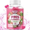 Beary Fine PMS Gummies - PMS Vitamins for Women & Teens - PMS Period Relief - Cramping, Bloating, Mood Swings - Made in The USA (Strawberry, 60 Count) view 1