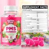 Beary Fine PMS Gummies - PMS Vitamins for Women & Teens - PMS Period Relief - Cramping, Bloating, Mood Swings - Made in The USA (Strawberry, 60 Count) view 4