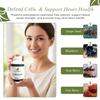 M.D. Blend Vascular Support Supplement  L-Arginine, Garlic, Pomegranate & Beet Root Formula  Supports Circulation, Blood Flow & Nitric Oxide Production  120 Capsules (Pack of 2) view 4