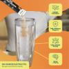 Hyburst Better Than Electrolyte & Vitamin Supplement Powder, Drink Mix with B12, L-Theanine, D3, K2, Zinc, Magnesium, Potassium, Supports Calm Focus & Energy, Peach Mango, 15 Pack view 2