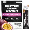 Hyburst Better Than Electrolyte & Vitamin Supplement Powder, Drink Mix with B12, L-Theanine, D3, K2, Zinc, Magnesium, Potassium, Supports Calm Focus & Energy, Passion Fruit, 15 Pack view 1