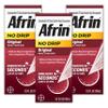 Afrin No Drip Original Nasal Mist Triple Pack, Non-Drowsy, Fast-Acting Decongestant for Nasal Congestion and Sinus Pressure Relief, Adults and Children 6 and Older, .5 fl oz (Pack of 3) view 1