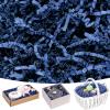 Koogel 1LB Blue Crinkle Paper Filler, Crinkle Cut Shredded Confetti for Basket Filling Graduation Boyfriend Birthday Hoilday Bachelorette Party Gift Box Packaging Stuffing view 1
