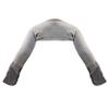 Bamboo Bubby Eczema Mitten Scratch Sleeves | Eczema Sleeves for Toddlers| Eczema Treatment Clothing | Gray Marle 1-2YR view 1