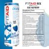 Lifeaid Fitaid Rx + Creatine Drink, Blue Raspberry, Zero Sugar, Vegan, Kosher, Keto Friendly, Gluten Free, 12 Fluid Ounce (Pack of 12) view 2