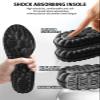4D Cloud Insoles for Men and Women, Arch Support Insoles, Memory Foam Insoles, Shock Absorption and Cushioning Sports Shoe Insoles for Foot & Joint Support (XL Men 9-11 | Women 11-12, Black) view 2