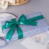 YASEO 1 Inch Teal Solid Satin Ribbon, 50 Yards Craft Fabric Ribbon for Gift Wrapping Floral Bouquets Wedding Party Decoration view 4