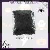 Gloreyan 1/2LB Crinkle Cut Paper Shred, Black Raffia Paper Sherd Filler Grass for Gift Wrapping Basket Filling Birthdays Weddings Party Supply view 2