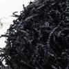 Gloreyan 1/2LB Crinkle Cut Paper Shred, Black Raffia Paper Sherd Filler Grass for Gift Wrapping Basket Filling Birthdays Weddings Party Supply view 4