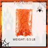 Gloreyan 1/2LB Crinkle Cut Paper Shred, Orange Raffia Paper Sherd Filler Grass for Gift Wrapping Basket Filling Birthdays Weddings Party Supply view 2