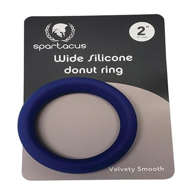 Spartacus Blue Silicone Donut Ring - Enhance Erection Quality