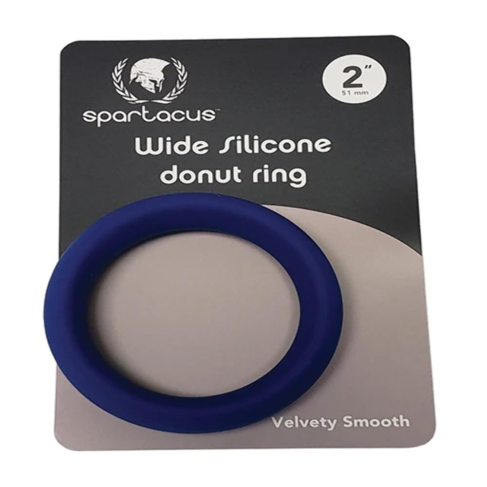 Spartacus Blue Silicone Donut Ring - Enhance Erection Quality