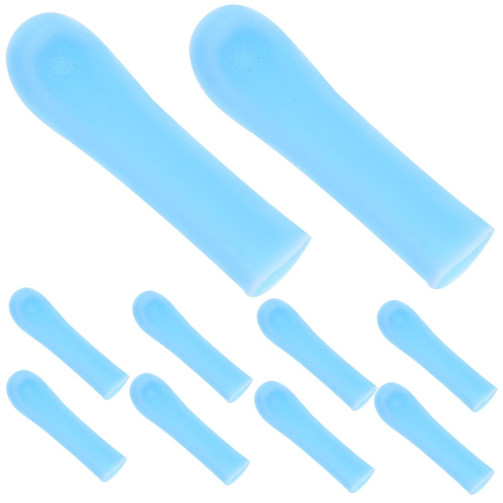 Beavorty 10pcs Ear Spoon Covers for Gentle Ear Wax Cleaning Visible Cleaning Tool Comfortable and Convenient Spoon Sleeves