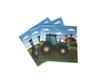40Pcs Tractor Farm Dessert Napkins Car Locomotive Lunch Dinner Tableware Disposable Paper Napkin Set for Train Railway Birthday Baby Shower Party Supplies Decoration(6.5in) view 1