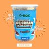 G-BOX Freeze Dried Ice Cream Sandwiches (Vanilla, 7 OZ) | Freeze Dried Backpacking & Camping Food, NASA Space Dessert, Perfect for Camping, Outdoor, Party - Air-tight Sealed in a Deli Container view 2