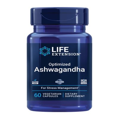 Life Extension Creatine Capsules and Optimized Ashwagandha - 120 and 60 Capsules