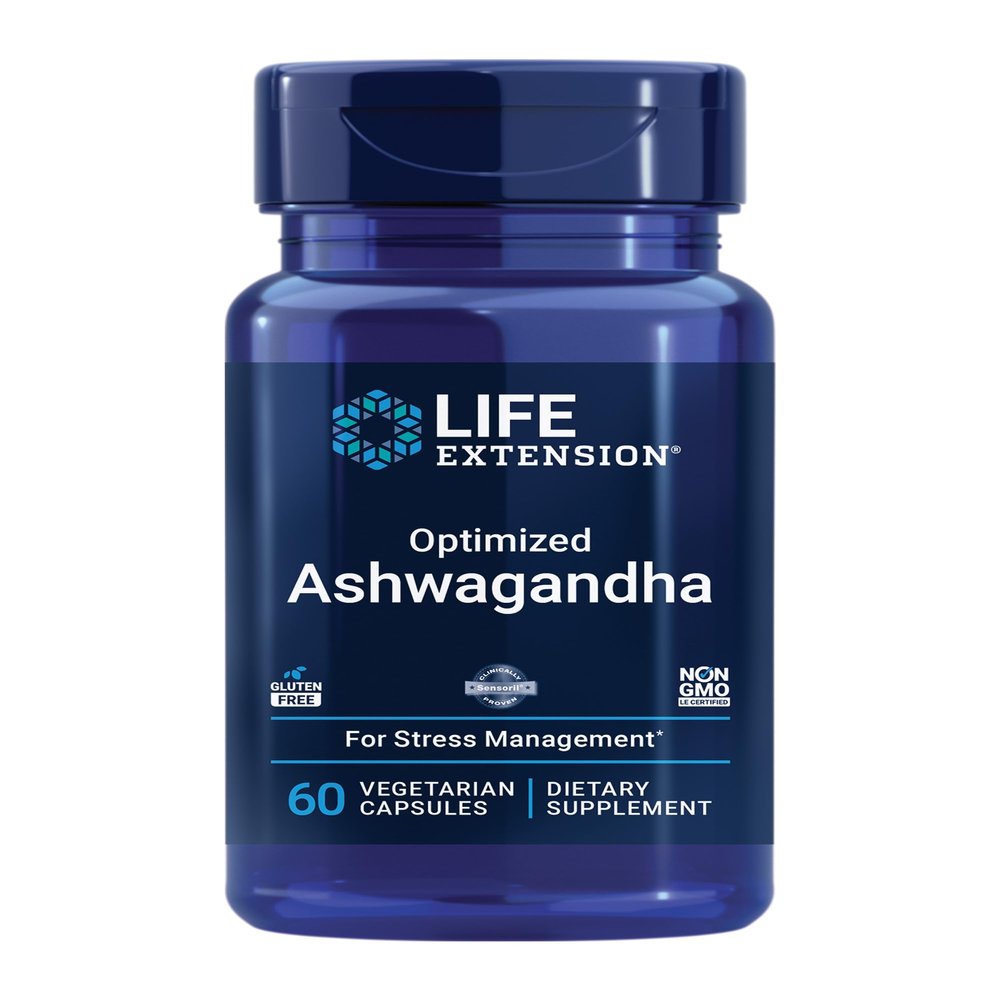 Life Extension Creatine Capsules and Optimized Ashwagandha - 120 and 60 Capsules