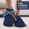 NEWGO Foot Ice Pack Slippers for Foot Heel and Arch Pain Relief, 2 Pack Reusable Gel Cooling Slippers for Plantar Fasciitis, Achilles Tendonitis, Toe Injuries, Heel Spurs view 3