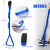 42 Inch Leg Lifter,Leg Lifter After Hip Replacement with Large Foot Loop,Mobility Aid for Disables and Elderly,Leg Lifter Strap for Knee Replacement Recovery Aids(Blue) view 2