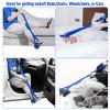 42 Inch Leg Lifter,Leg Lifter After Hip Replacement with Large Foot Loop,Mobility Aid for Disables and Elderly,Leg Lifter Strap for Knee Replacement Recovery Aids(Blue) view 3