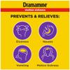 Dramamine Motion Sickness Relief Tablets Bundle: All Day Less Drowsy, 8 Count, 3 Pack and Original Travel Vial, 12 Count view 3