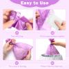 300P Sanitary Napkin Disposal Bags, Luxiv Disposable Sanitary Bags Rolls Personal Care Disposal Bag for Diapers, Tampons, Pad Period Bag Disposal Feminine Hygiene Products Bags with Scent (Purple) view 4