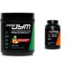 PRE JYM 30 Servings Pineapple Strawberry & Vita JYM Sports Multivitamin 60 Tablets view 1