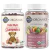 Garden of Life Organic Kids & Women's Gummy Vitamins, Cherry & Berry, 120 Count view 1