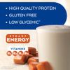 Atkins Energy Shake Creamy Caramel with Protein, Gluten Free, Keto-Friendly, 4 Count(Pack of 3) and Atkins Caf au Lait Iced Coffee Protein Shake, 15g Protein, Low Glycemic, 3g Net Carb, 1g Sugar, Keto Friendly, 12 Count view 4
