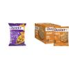 Quest Tortilla Protein Chips, Loaded Taco, Gluten Free, Baked, 12 Pack & Peanut Butter Protein Cookies, High Protein, Low Carb, 12 Count view 1