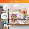 100 PCS Resealable Packaging Bags for Small BusinessKraft Bags With Window Clear Fornt Heat Seal Sealable 6.3"x9.5"Paper Zipper Stand Up Pouches Nut Bag Coffee Cookie Herb Food Bakery Storage view 2