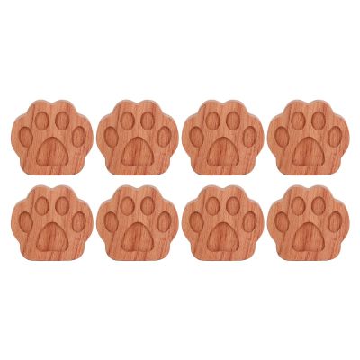 8Pcs Wooden Essential Oil Diffuser, Car Diffuser Cute Oil Diffuser Wood Home Diffuser Essential Oils Diffuser for Office