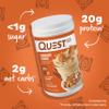 Quest Cinnamon Crunch Protein Powder 24 Servings, Protein Chips Variety Pack (BBQ, Cheddar & Sour Cream, Sour Cream & Onion) 12 Count view 3