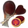 Shandiz Saffron, Finest Pure Premium,Red Saffron Threads, Grade A+ Super Negin Non-GMO Verified. For Tea, Paella, Rice, Desserts, Milk, Pollo, and Risotto (10 Grams) view 3