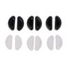 10 Pairs Self Adhesive Anti-Slip Thin Nosepads Soft Silicone Nose Pads for Eyeglasses Sunglasses Reading Glasses Eyeglass Nose Pads Black view 4