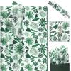 100 Sheets Tropical Leaves Tissue Paper, 20x14 Hawaiian Palm Leaves Wrapping Paper for Summer Hawaiian Birthday Gift Wrapping Party Supplies view 1