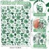 100 Sheets Tropical Leaves Tissue Paper, 20x14 Hawaiian Palm Leaves Wrapping Paper for Summer Hawaiian Birthday Gift Wrapping Party Supplies view 2