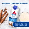 Atkins Creamy Cinnamon Swirl Protein Shake, 15g Protein, 12 Count and Atkins Endulge Peanut Butter Cups, 20 Count Bundle view 3