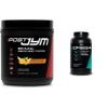 Post JYM Active Matrix Post-Workout Powder with BCAAs, Glutamine & Omega JYM Fish Oil Capsules with 1500mg DHA & EPA for Muscle Growth, Strength, Endurance & Recovery - 30 Servings & 120 Softgels view 1