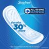 Stayfree Maxi Pads for Women Super 66 Count & Tucks Medicated Cooling Pads 100 Count for Hemorrhoid Treatment view 3