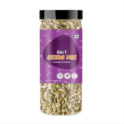 NineLife Basics Premium 6 in 1 Seeds Mix Healthy Edible Seeds Diet Snacks | Natural & Roasted Seed | Rich in Fiber | Mix Seed for Eating | Ready to Eat -200 gm