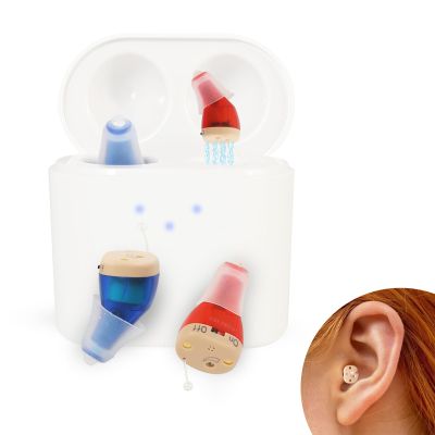 16-Channel Digital Hearing Aids,[Not Amplifiers] BEVI, Hearing Aids for Adults Seniors Rechargeable with Noise Cancelling, Rechargeable Hearing Aid with Intelligent Noise Reduction