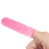200pcs Anti Static Rubber Fingertips Protective Covers Protectors Fingertips Protector for Tips, Thumb Protector Pink view 4