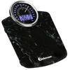 Adamson Hybrid 2-in-1 Analog & Digital Weighing Scale for Body Weight up to 400lbs + Thick Tempered Glass + Extra Large Display + Easy to Read Digital Bathroom Scale + New - Marble Black view 1