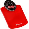 Adamson Hybrid 2-in-1 Analog & Digital Weighing Scale for Body Weight up to 400lbs - Thick Tempered Glass - Extra Large Display - Easy to Read Digital Bathroom Scale - New - Red view 1