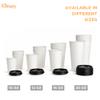 Kitchsy Compostable Biodegradable Paper Cups with Black Dome Lids - Eco-Friendly & Disposable: Pack of 150 - Perfect for Parties, Events, and Office Use (10 oz) view 4