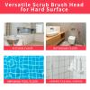 AZ Shikong Scrub Brush for O-Cedar RinseClean 2 Tank System, Scrubber Mop Head for Ocedar, Stiff Bristle Spin Mop Replacement Head Base for Shower Bathroom Kitchen Bedroom Floor Cleaner view 4