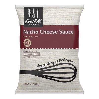 Foothill Farms Nacho Cheese Sauce Mix, 16 oz Bag (Pack of 1)