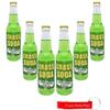NineLife Basics Grass Soda | 6 Pack of Unique Grass Flavored Soda Pop with Real Cane Sugar | 12 oz Glass Bottles in a 6 Pack with Crazy Soda Pop Bottle Opener view 1