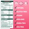 FocusFuel Energy Chews  Watermelon Flavor (15 Servings)  100mg Caffeine + L-Theanine + B12, Magnesium  All-Natural Energy Boost  No Crash or Jitters view 2